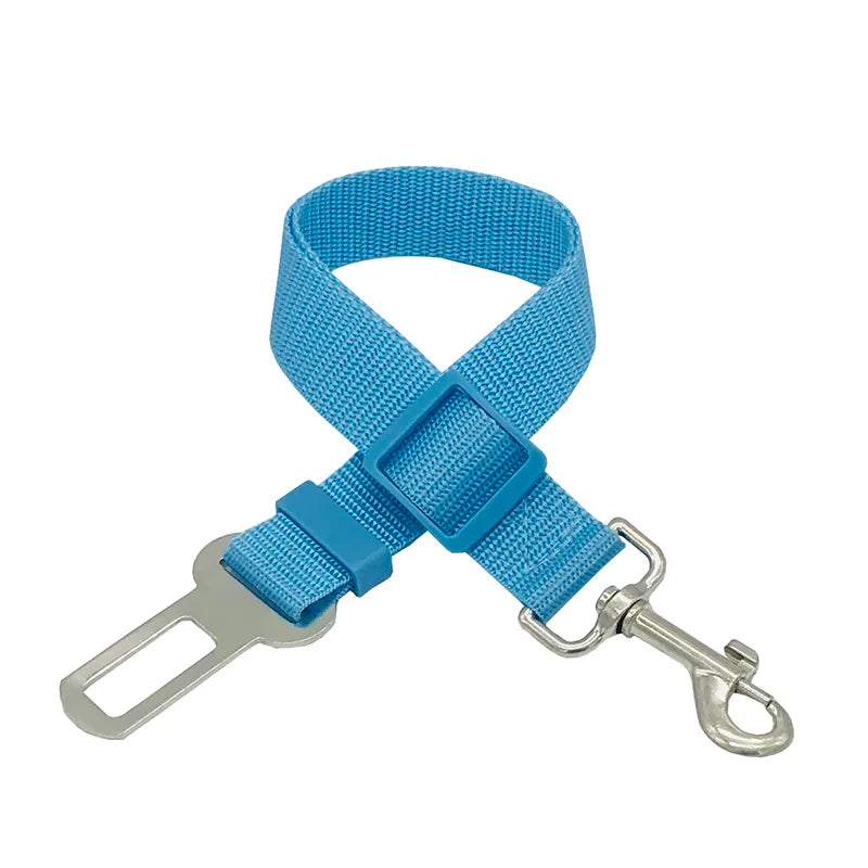 Dog Car Seat Belt - Sky Blue - Doggy Adorer