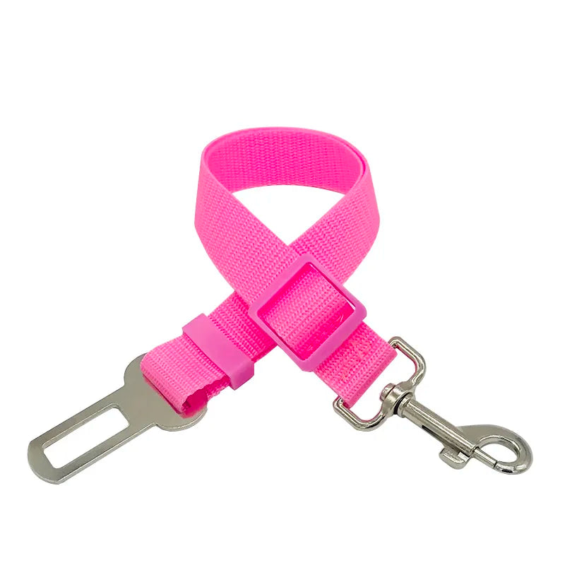 Dog Car Seat Belt - Pink - Doggy Adorer