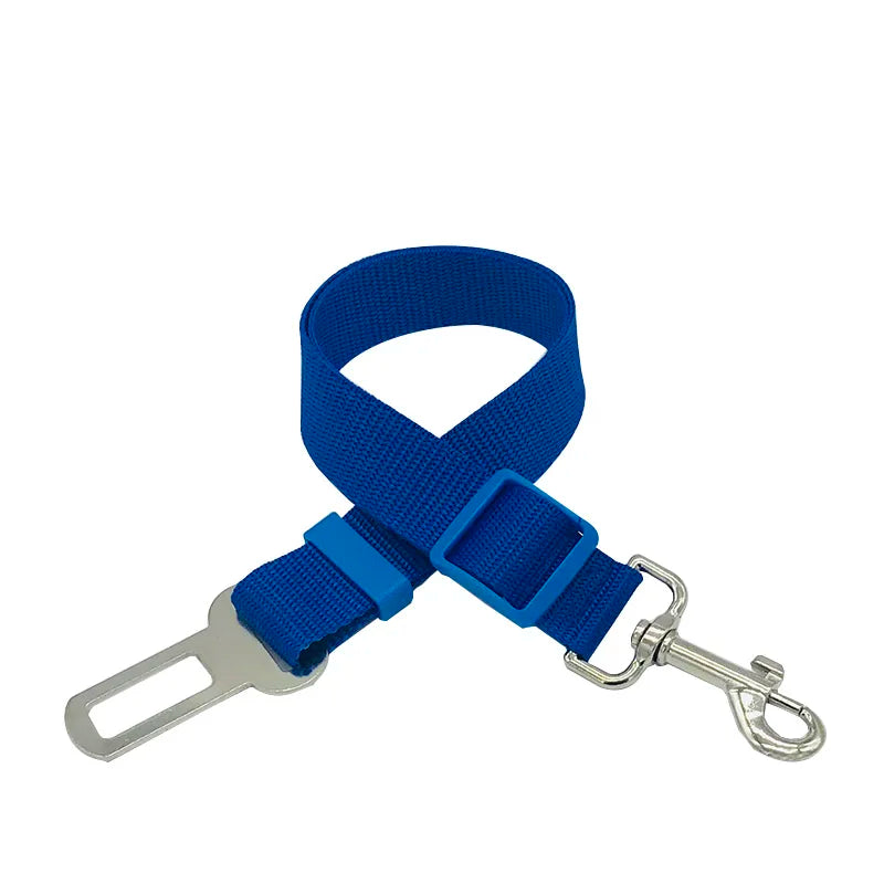 Dog Car Seat Belt - Navy Blue - Doggy Adorer