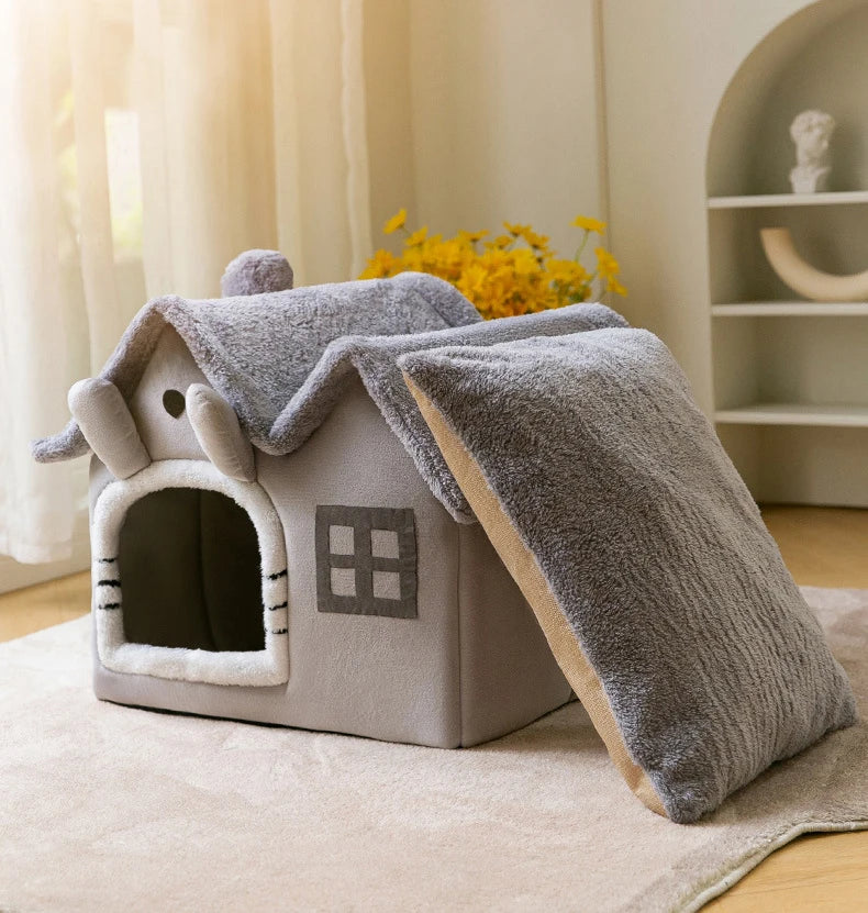 Foldable Dog House Kennel Bed - Doggy Adorer