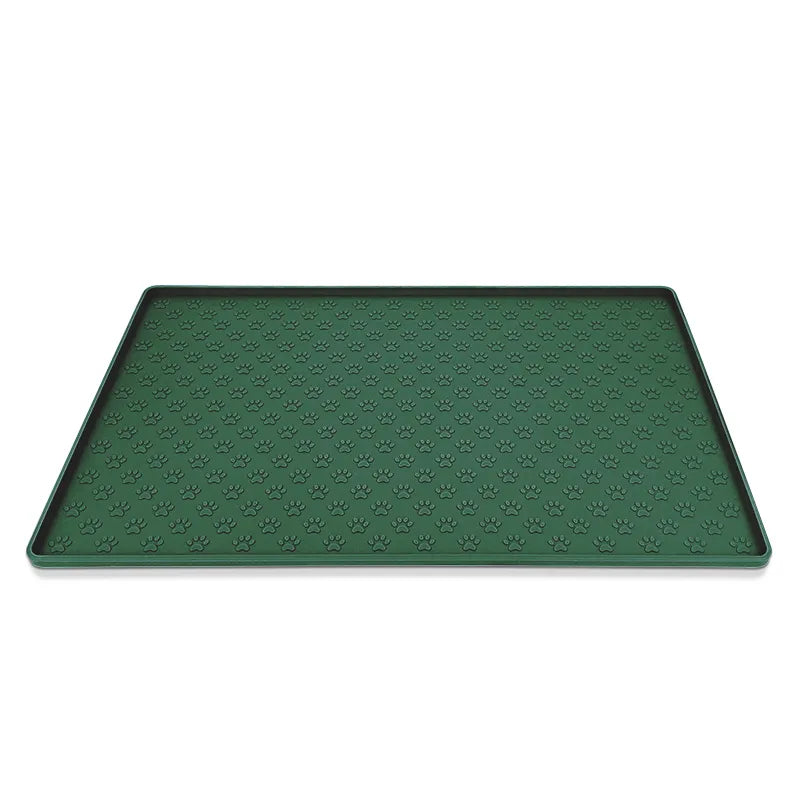 Waterproof Feeding Mat - Hunter Green / L - Doggy Adorer