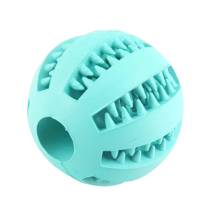 Rubber Dog Teething Cleaning Toy - Light Green / 5 CM - Doggy Adorer