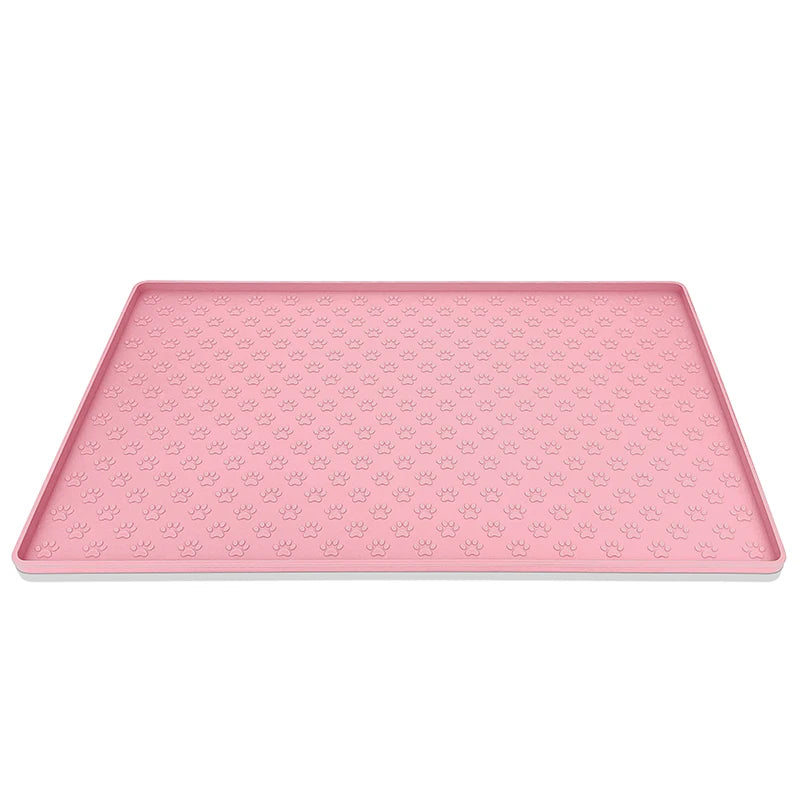 Waterproof Feeding Mat - Light Pink / M - Doggy Adorer