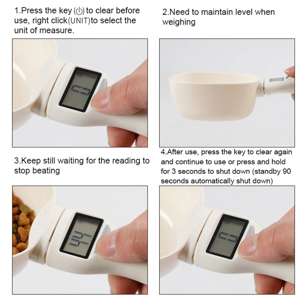 Digital Dog Food Scoop - Doggy Adorer