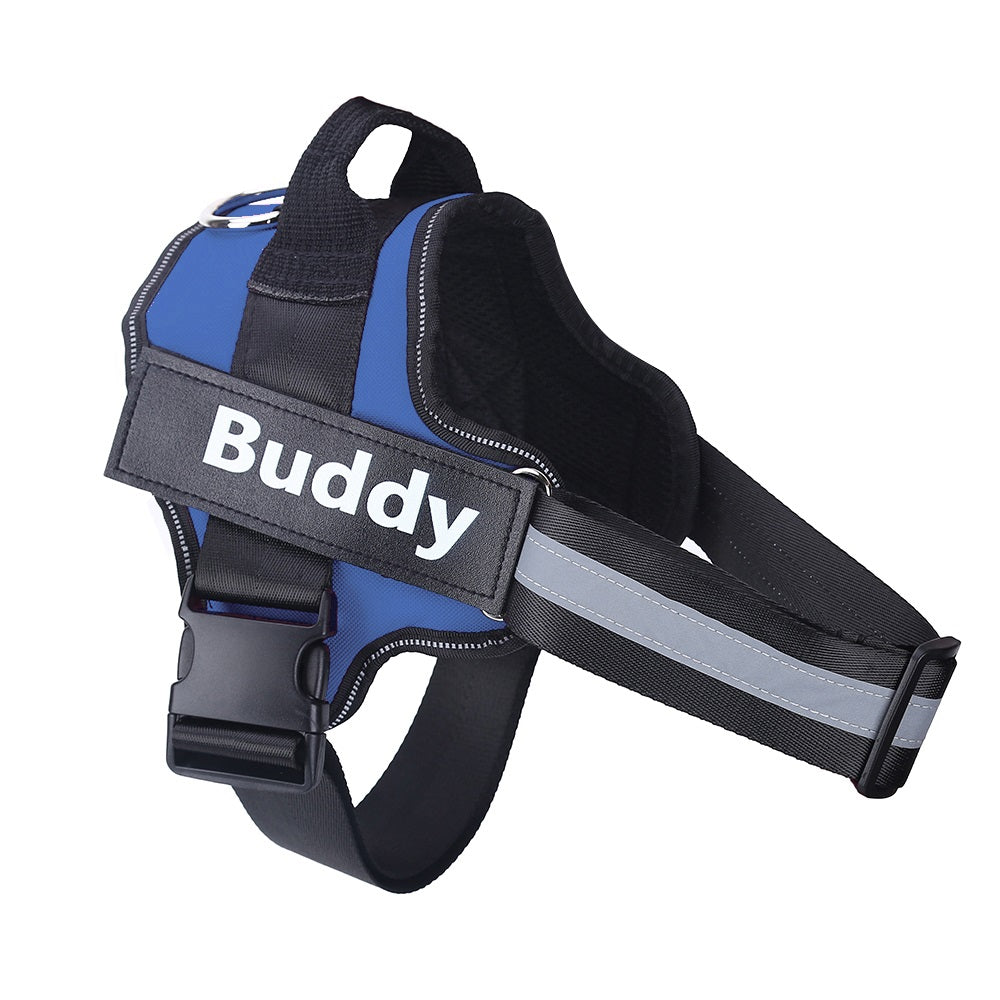 Personalized Dog Harness - Blue / XS - Doggy Adorer